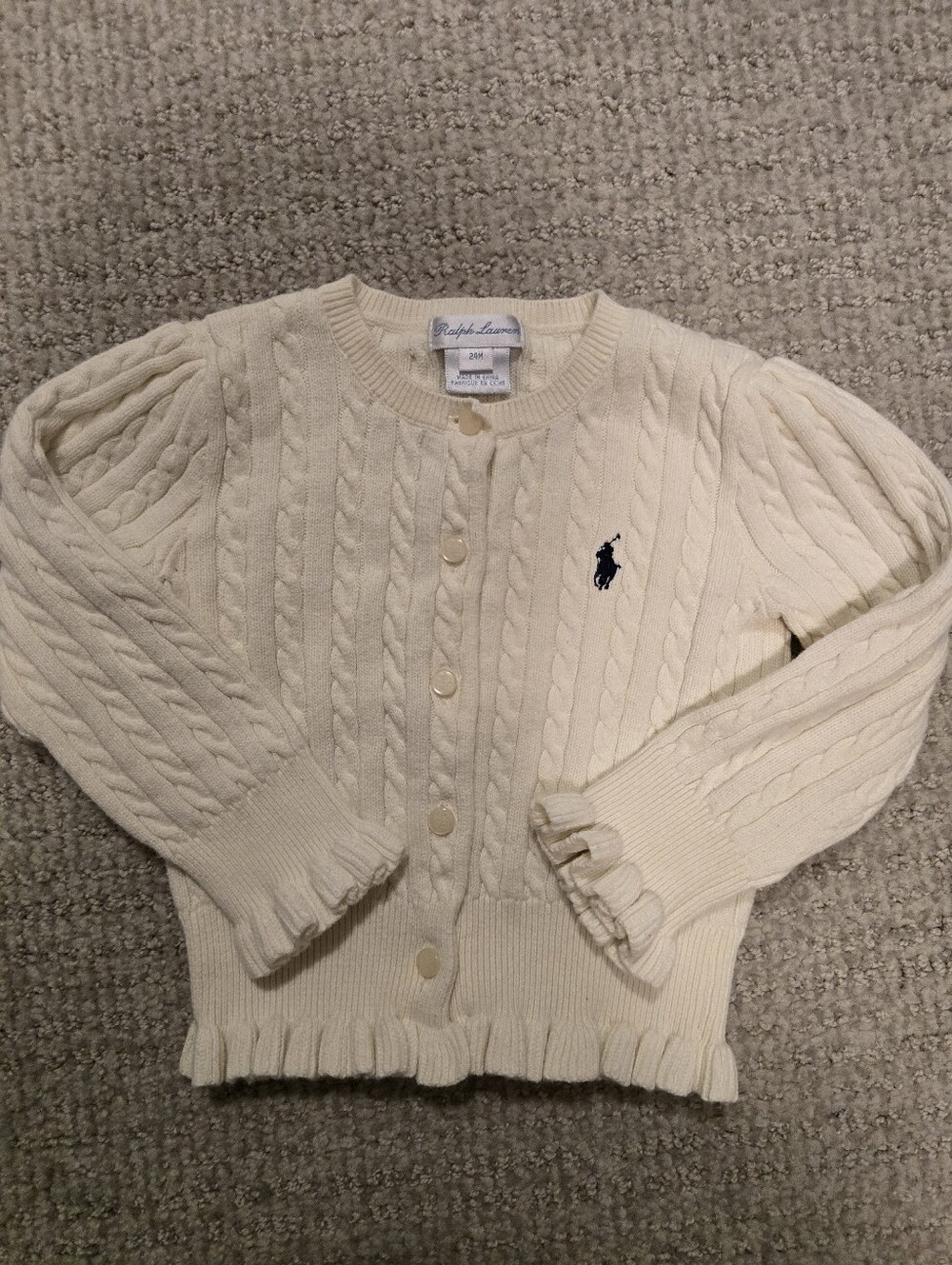 Ralph Lauren cable knit sweater